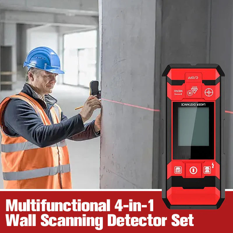 Multifunctional 4-in-1 Wall Scanning Detector Set(50% OFF)