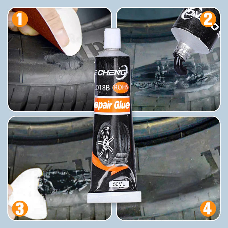 Waterproof & High Temperature Resistant Tire Repair Glue - Image 6
