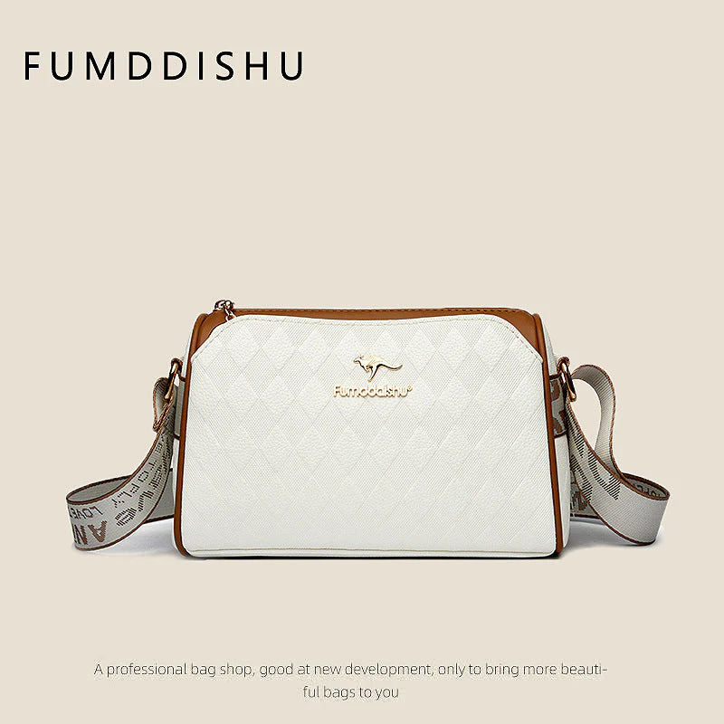 🎊Christmas Pre-sale-40% Off🎊Fashion Diamond Pattern Large Capacity 3-Layer Crossbody Bag - Image 3