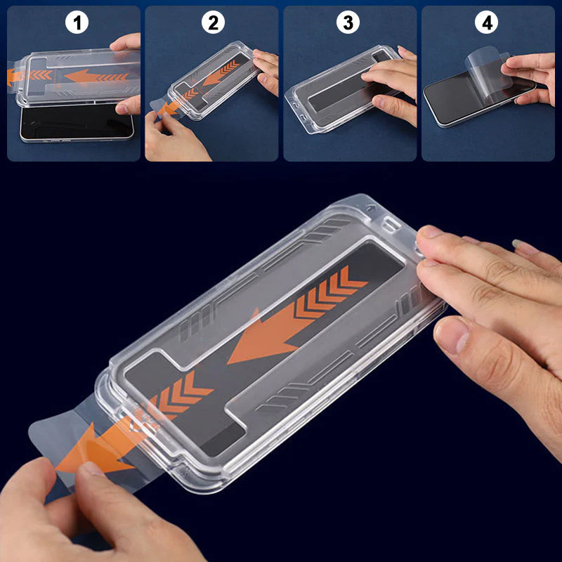 💥Limited time 50% off🔥 iPhone Tempered Anti-Peeking Screen Protector - No Bubbles No Dust - Image 5