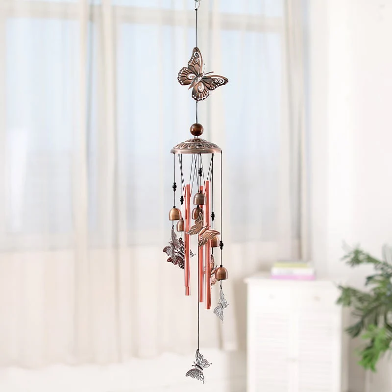 Pure hand-made Copper Horse wind chimes - Image 5
