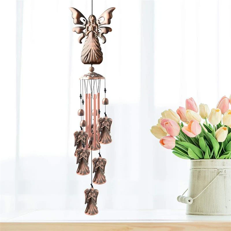 Pure hand-made Copper Horse wind chimes - Image 7