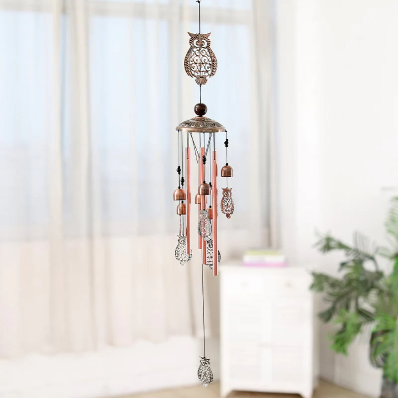 Pure hand-made Copper Horse wind chimes - Image 9