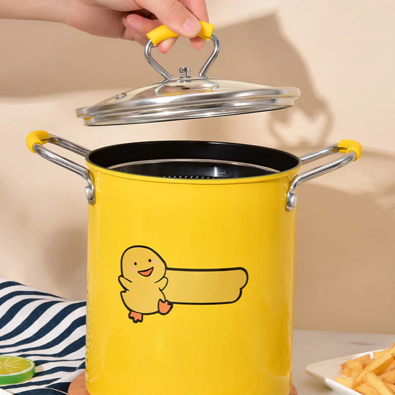 🔥🔥🔥[Practical Gift] 🔥🔥🔥Multifunctional Household Mini Fryer - Image 6