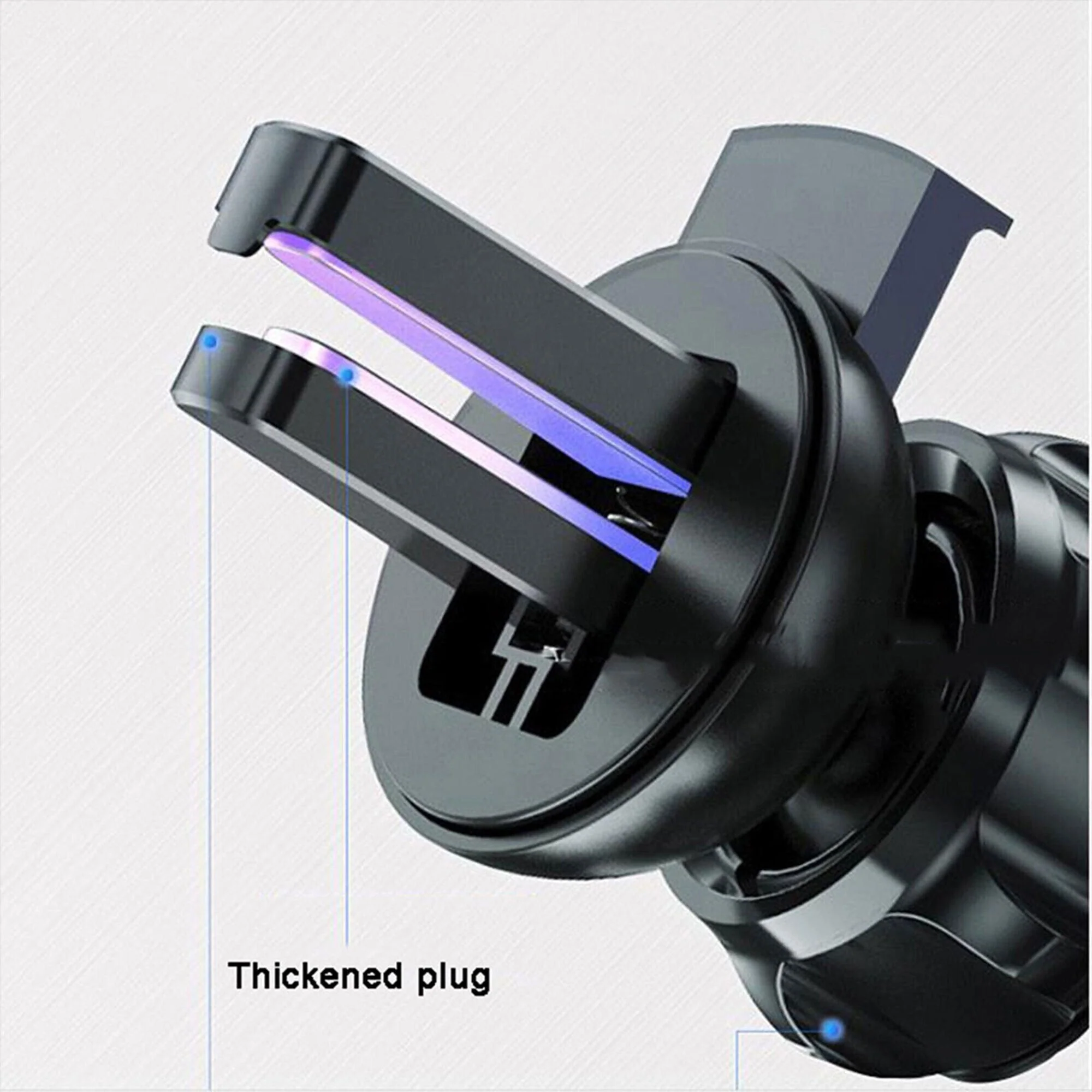 🎇 Smart car wireless charger phone holder - Image 5