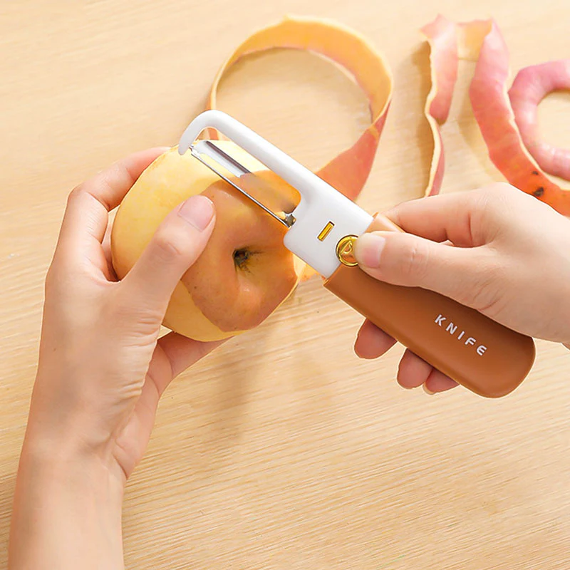 Portable Small 2 in 1 Fruit Knife & Peeler - Image 3