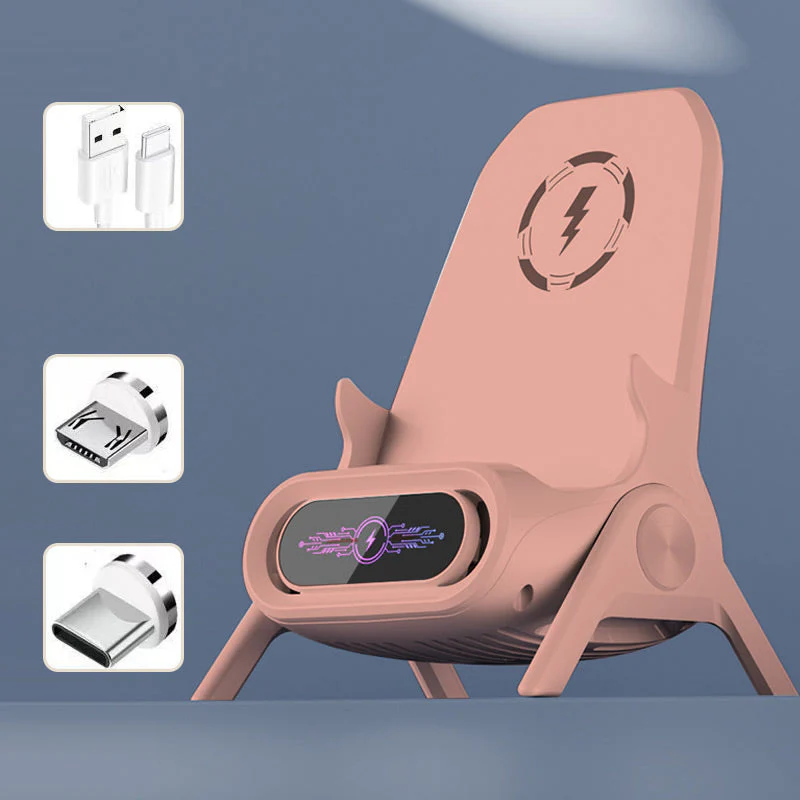 Multifunctional Wireless Fast Charger Phone Stand - Image 10