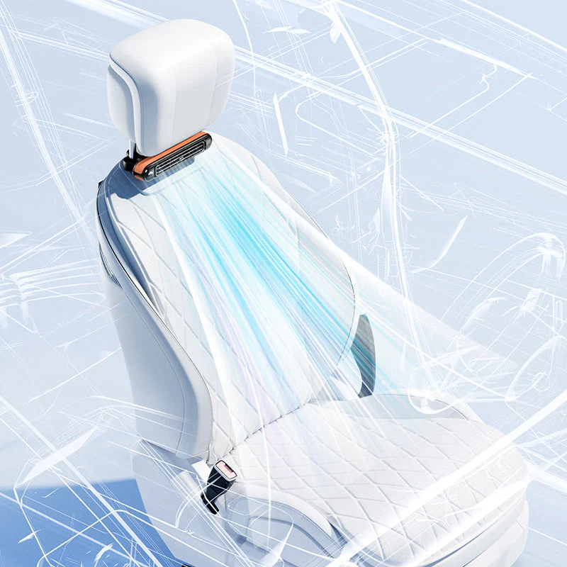Portable Car Rear Seat Cooling Fan - Image 6