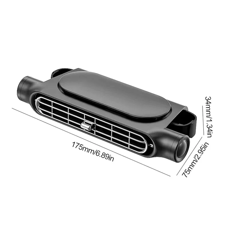 Portable Car Rear Seat Cooling Fan - Image 8