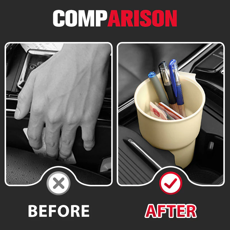 Portable & Convenient Car Cup Holder - Image 2