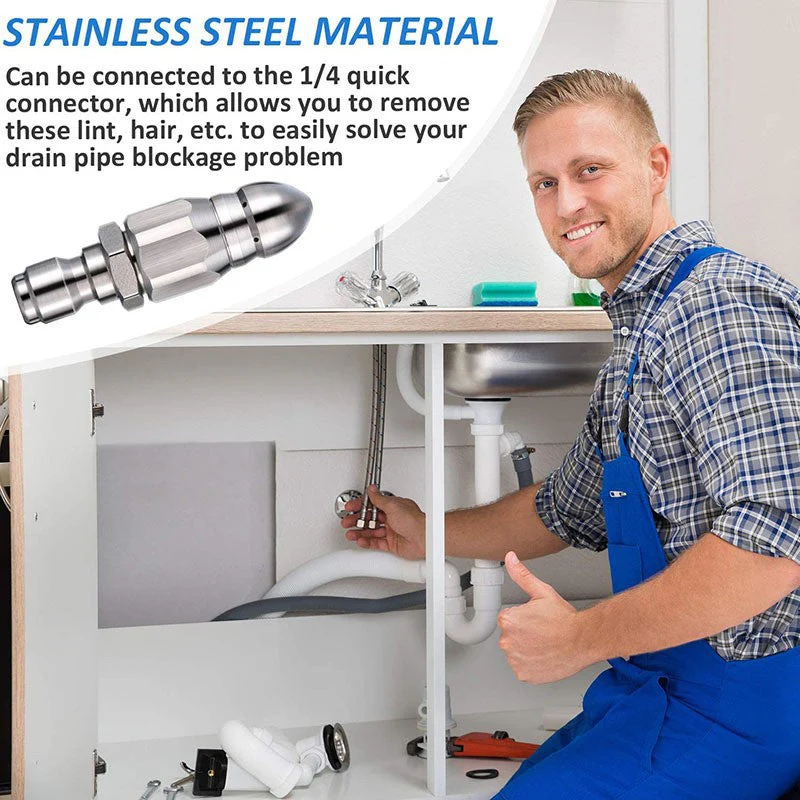 💝50% OFF💝Powerful Pipe Cleaning and Unclogging Nozzle💥 - Image 2