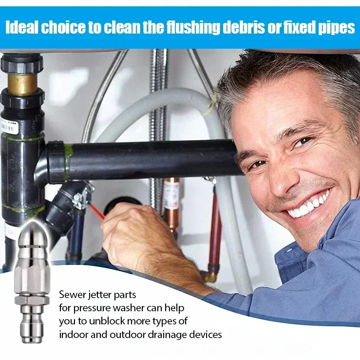 💝50% OFF💝Powerful Pipe Cleaning and Unclogging Nozzle💥 - Image 4