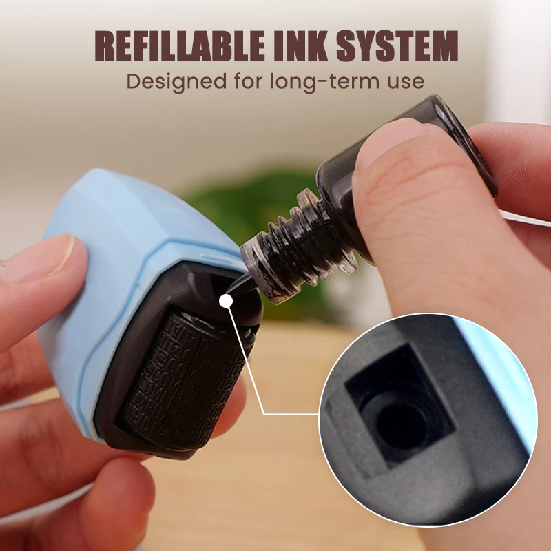 Privacy Protection Roller Stamp - Image 4