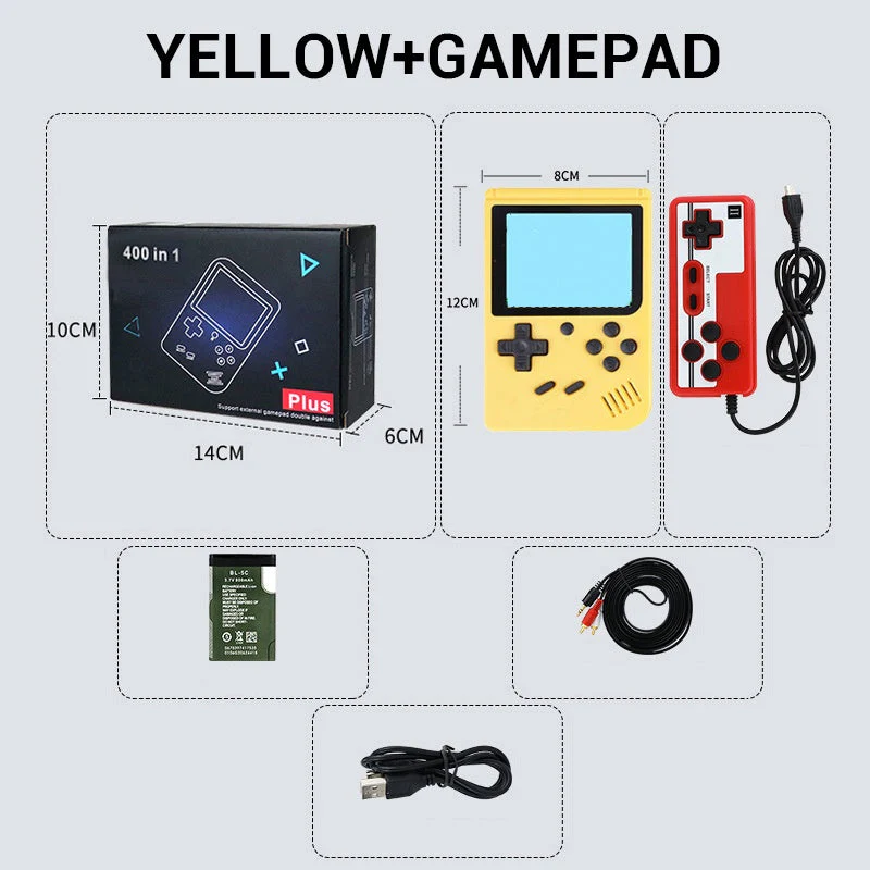 ArcadeBuddy - Rechargeable Mini Game Console - 400+ Nostalgic Games - Image 13