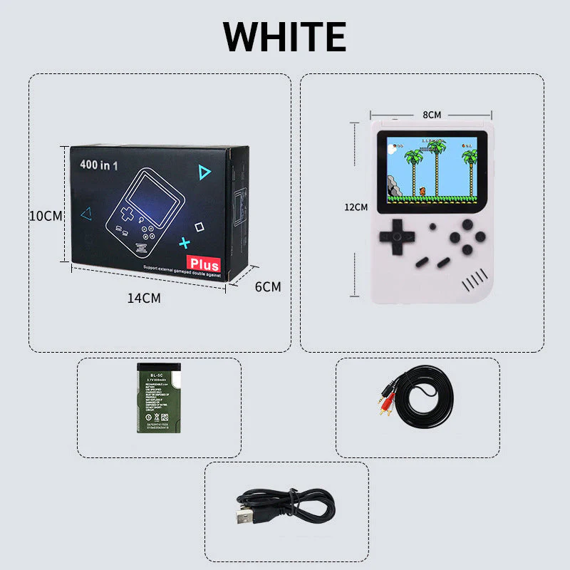 ArcadeBuddy - Rechargeable Mini Game Console - 400+ Nostalgic Games - Image 15