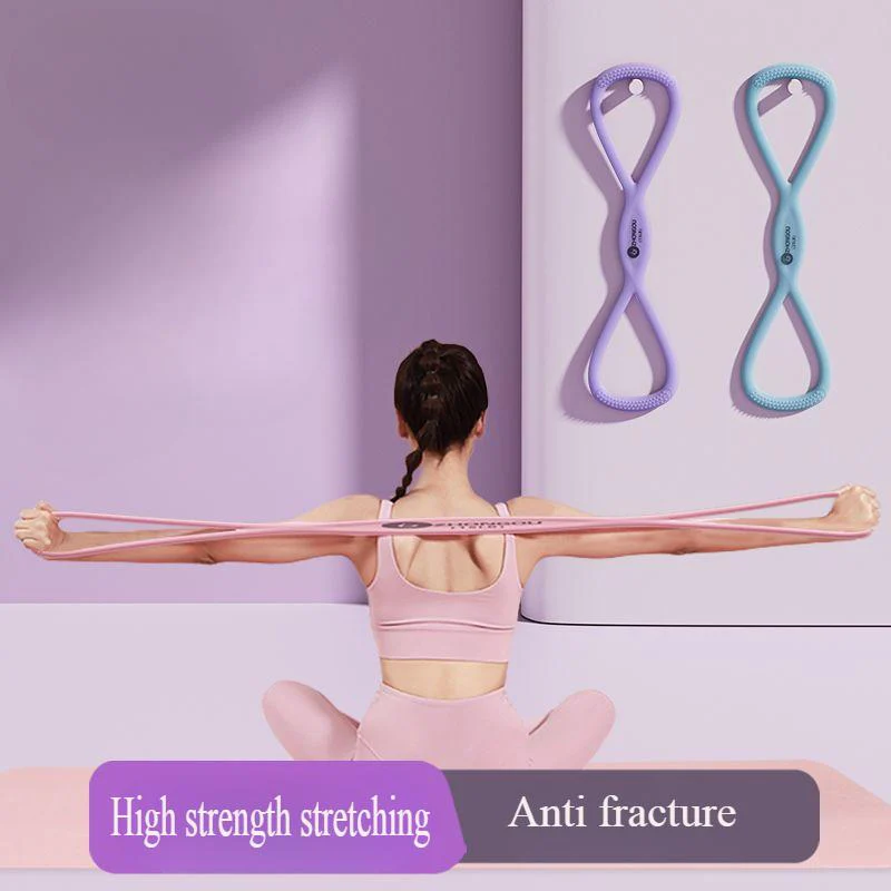 🏆Flash Sale⚡ 50K+ SOLD! 60% OFF💥🔥Resistance Bands, Figure 8 Exercise Bands for Women Men