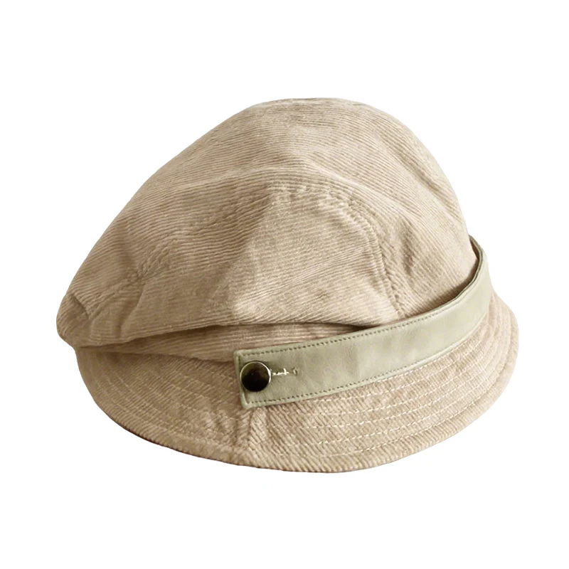 Retro Corduroy Bucket Hat - Image 8