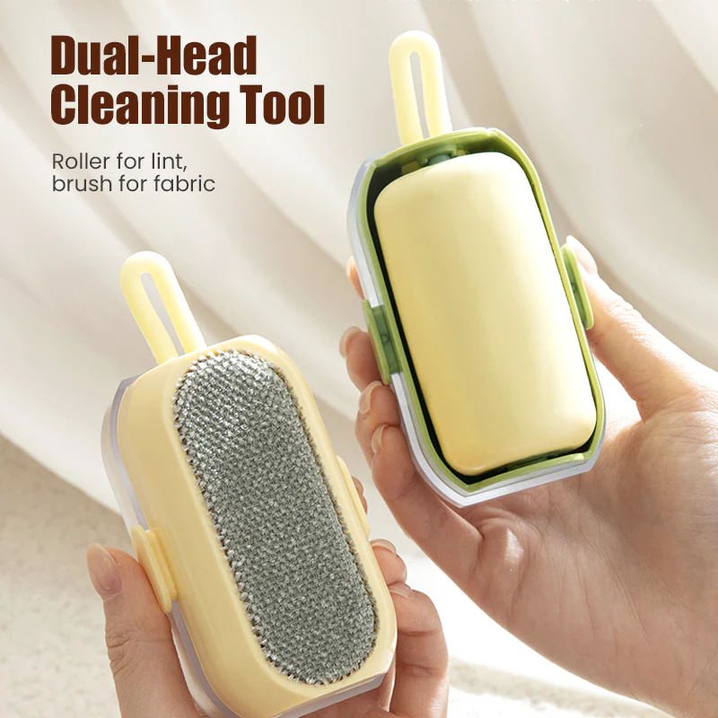 Reusable Washable Dual-Head Lint Roller - Image 3