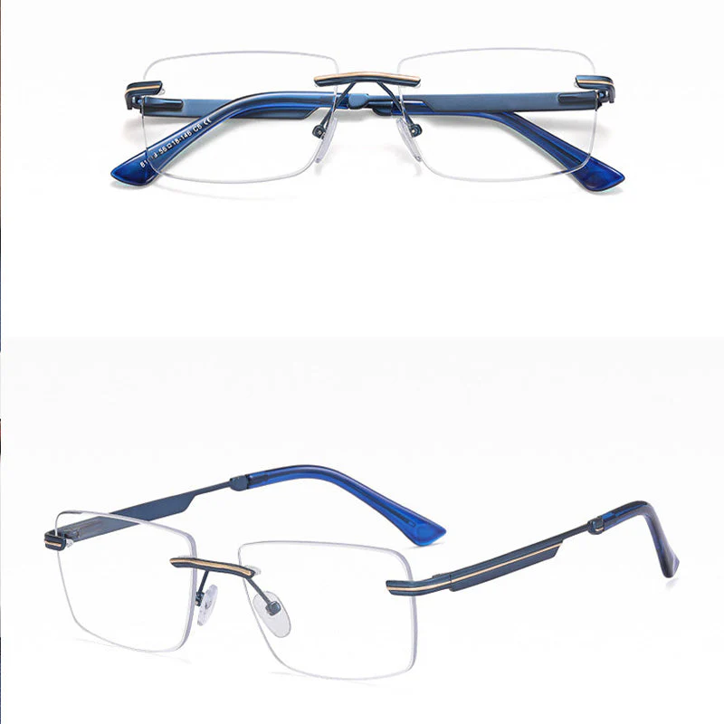 Gift Choice - Rimless Anti-Blue Light Glasses - Image 5
