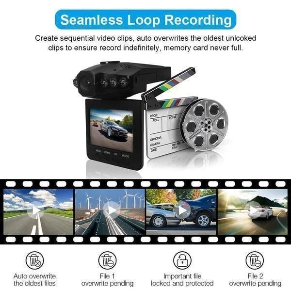 (🎁2024 New Year Hot Sale🎁)🔥 49% OFF - 1080p HD Night Vision Dash Cam - Image 3