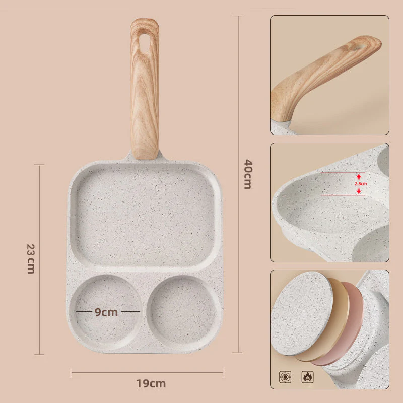 🔥🥳2023 Christmas New Arrival🔥 3-in-1 Frying Pan🍳 - Image 10