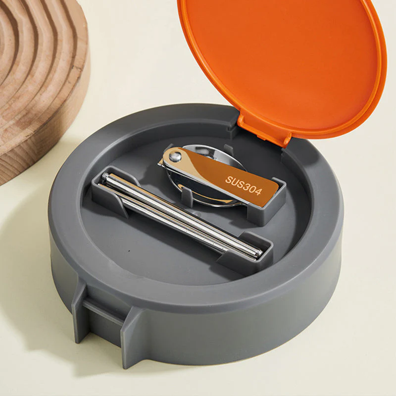 Stainless Steel Multi-layer Large-capacity Extra-long Insulated Lunch Box - Image 2