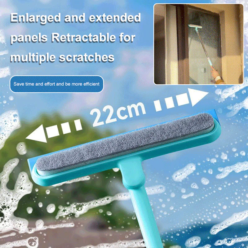 🔥New Year Special 49% OFF🔥Stretchable Rotating Double-sided Glass Cleaning Tool - Effortless Glass Cleaning at Your Fingertips - Image 8