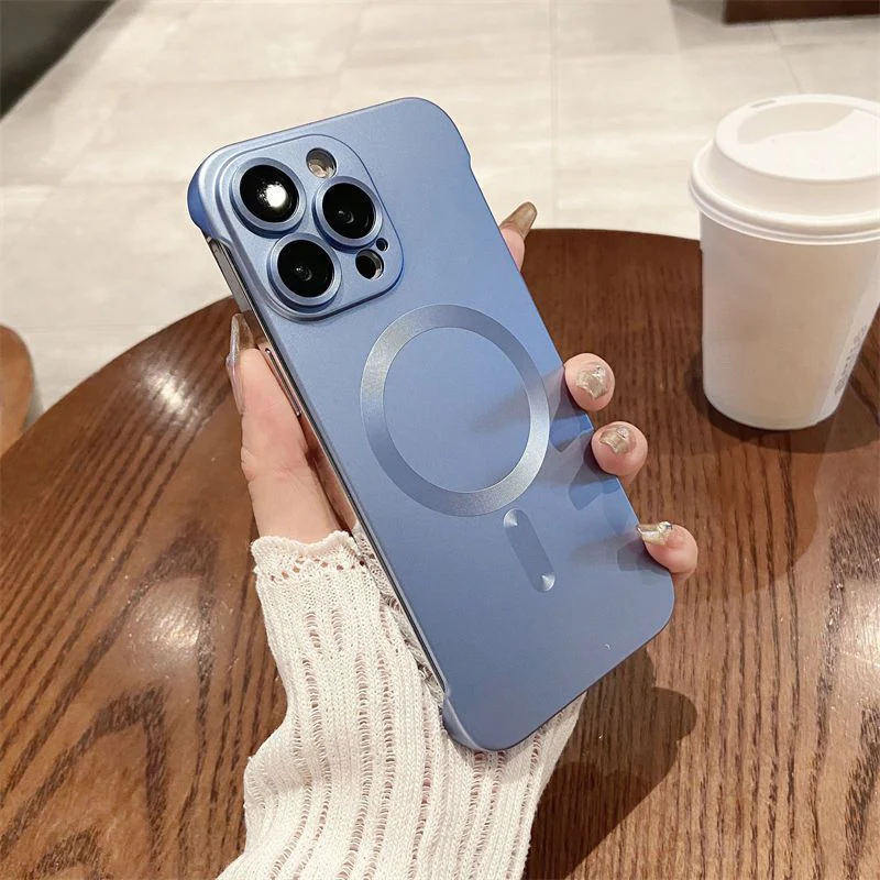 🎅Christmas promotion 40% off🎊Slim Frameless Magnetic Phone Case for iPhone - Image 6