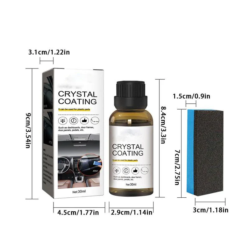 [Free give sponge] car plastic renovation coating🔥 - Image 6