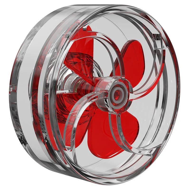 🐟Auto-Rotating 4-Blade Fan Kit for Fish Tank Outlet - Image 9