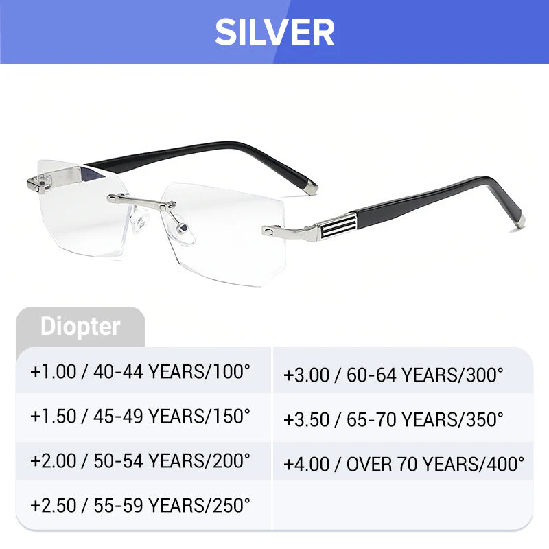 â¨Sapphire high hardnessâ¨Anti blue progressive Far And Near Dual-Use Reading Glasses - Image 13