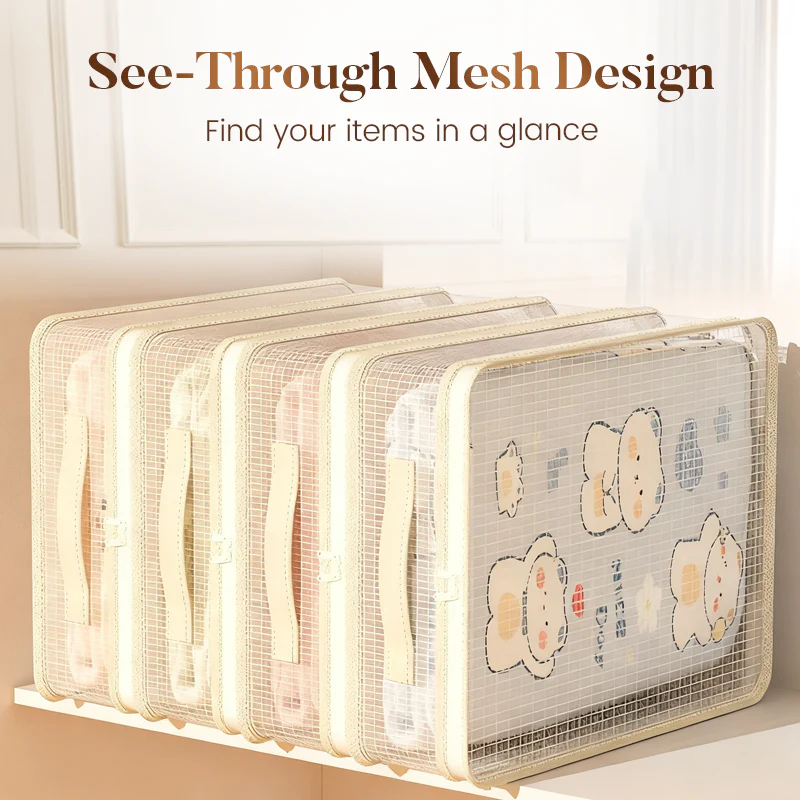 See-Through Closet Organizer Storage Bags - Image 4