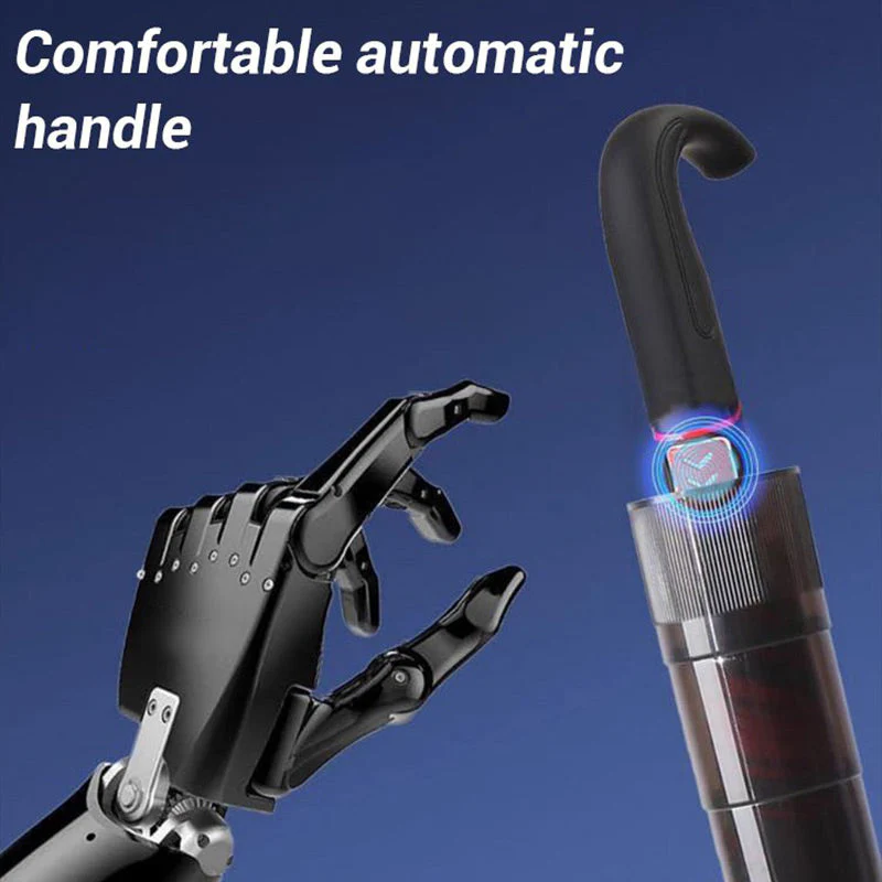 Self-Retractable Weather-Resistant Umbrella with Waterproof Cover - Image 5