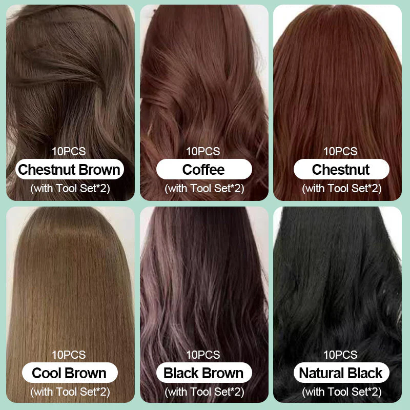 Plant Bubble Hair Dye Shampoo - Image 10