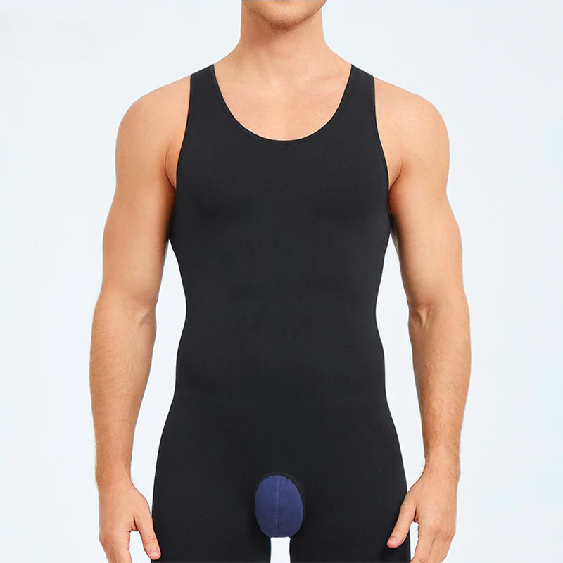 Men’s One-Piece Tummy Control Slimming Shapewear - Image 4