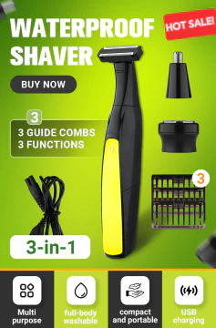 🔥Hot Sale 50% 0FF🔥Multifunctional Electric Wet & Dry Shaver - Image 10