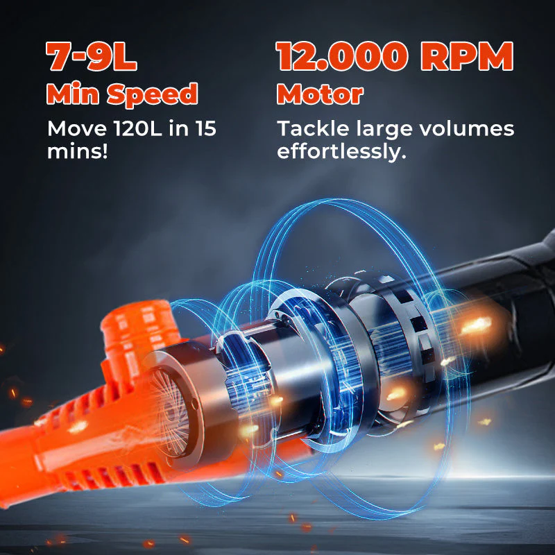 🔥 50% OFF NOW! ✨ Battery Powered Liquid Transfer Pump - Fast & Safe Siphoning for Fuel, Water & Oils with Auto-Stop Function ⛽🔋 - Image 2