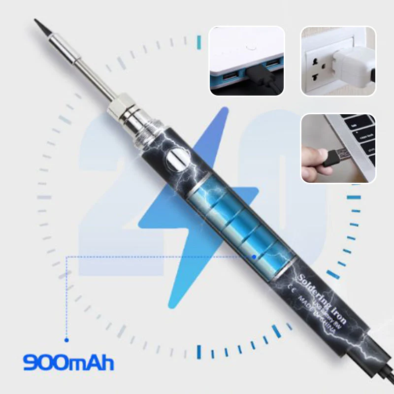 Multifunctional Cordless Welding Pen Portable Soldering Iron Kit - Image 5