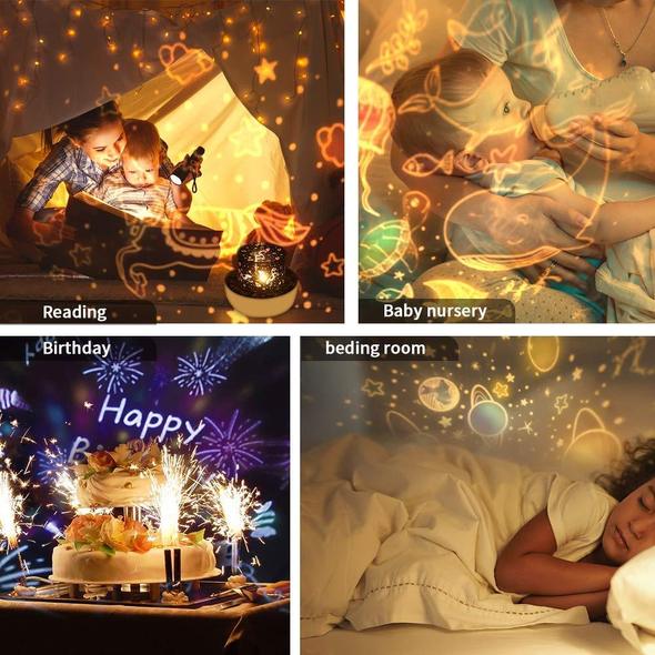 360 Rotation Starry Sky Projector - Image 3