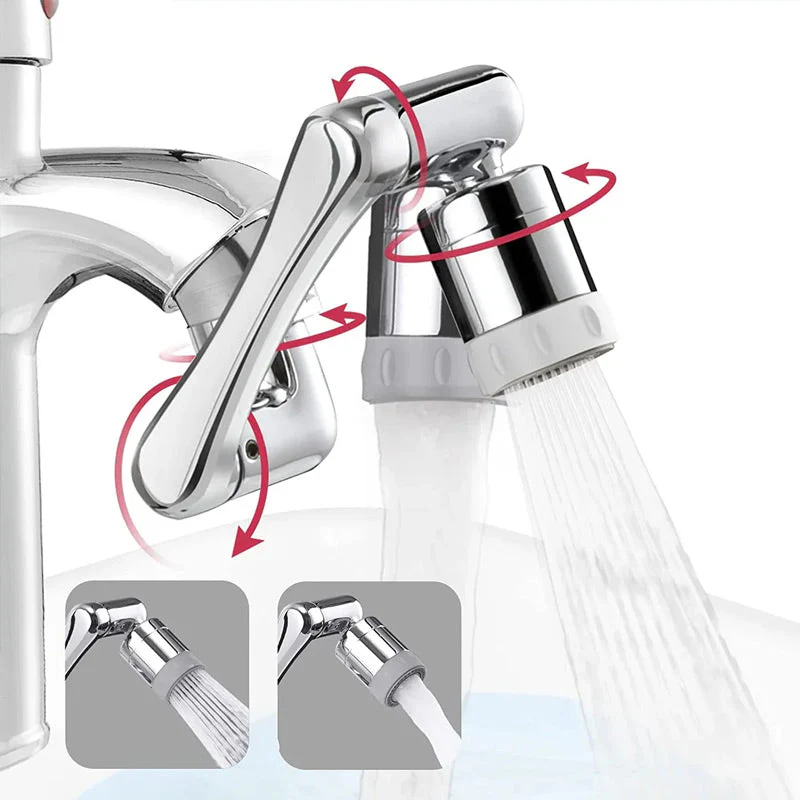 Multi-functional Splash-Proof Faucet Extender with Swivel Arm - Image 6