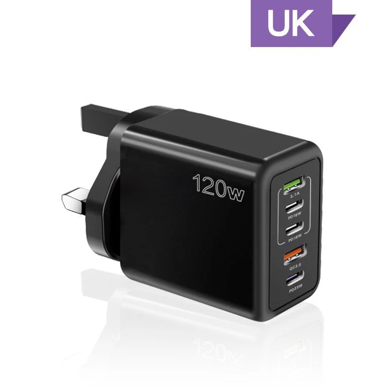 120W Fast Charger with 5 Ports⚡ - Image 13