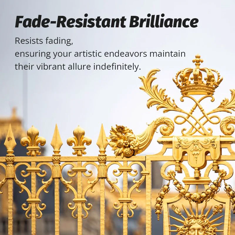 💖Limited Sale 50% OFF💖Water Based Gold Leaf Paint For Art, Painting, Handcrafts - Image 3