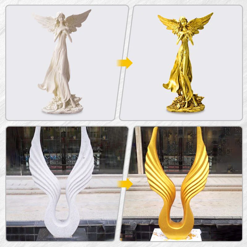 💖Limited Sale 50% OFF💖Water Based Gold Leaf Paint For Art, Painting, Handcrafts - Image 5