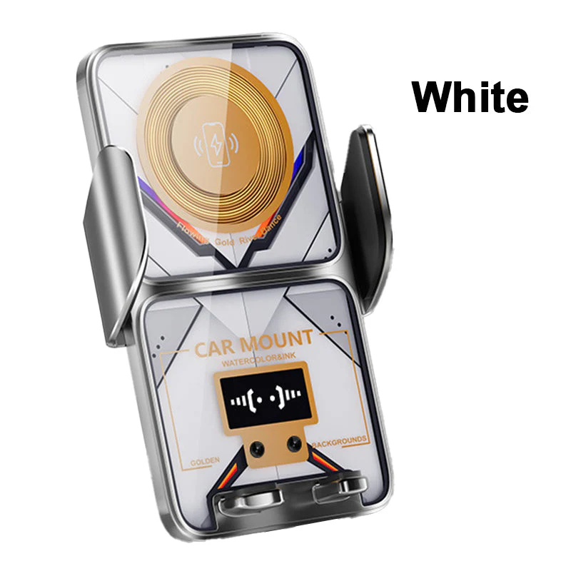 Wireless Car Charger Phone Holder Mount - Image 11