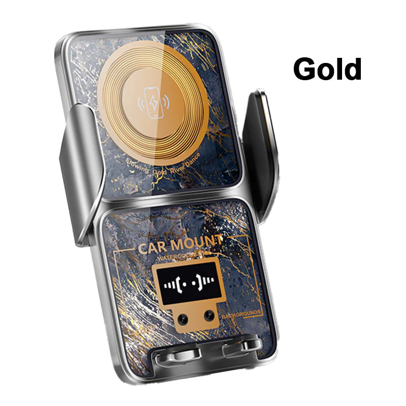 Wireless Car Charger Phone Holder Mount - Image 12