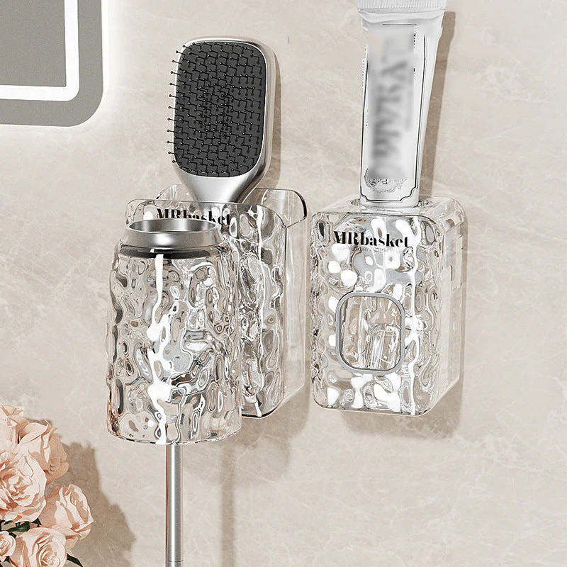 ✨Glacier Pattern Non Punching Toothbrush Shelf - Image 10