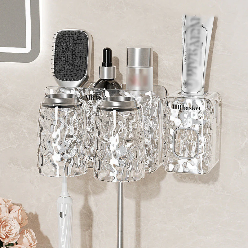 ✨Glacier Pattern Non Punching Toothbrush Shelf - Image 11