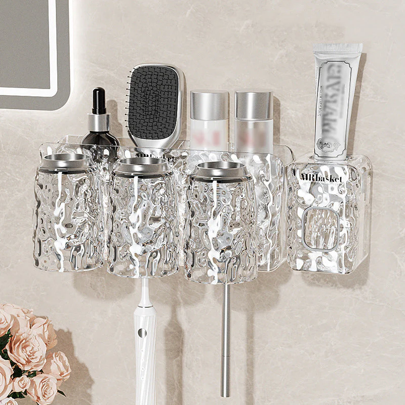 ✨Glacier Pattern Non Punching Toothbrush Shelf - Image 12