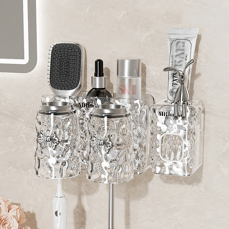 ✨Glacier Pattern Non Punching Toothbrush Shelf - Image 15
