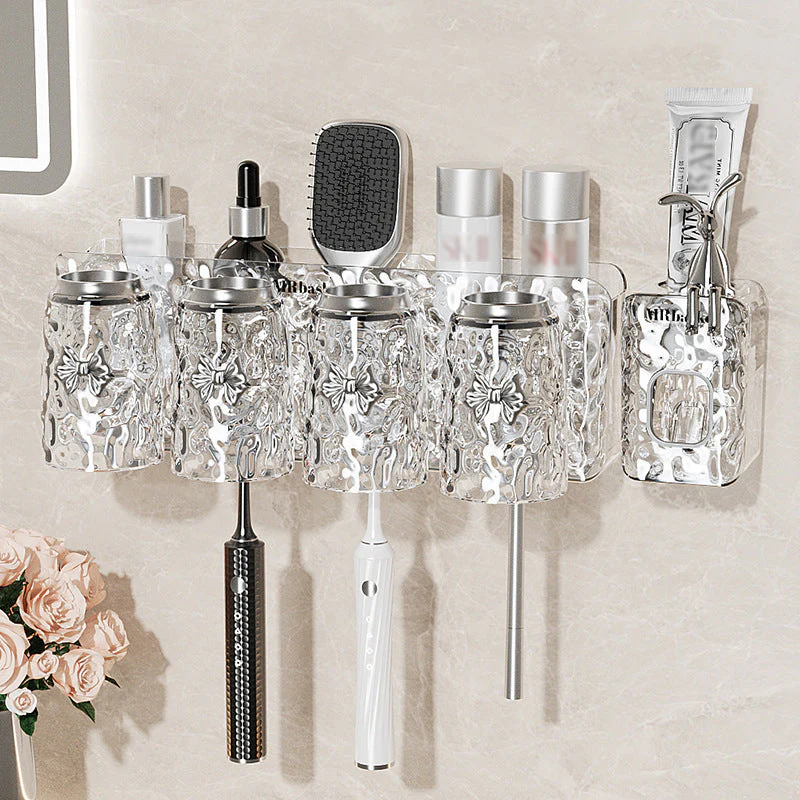 ✨Glacier Pattern Non Punching Toothbrush Shelf - Image 17
